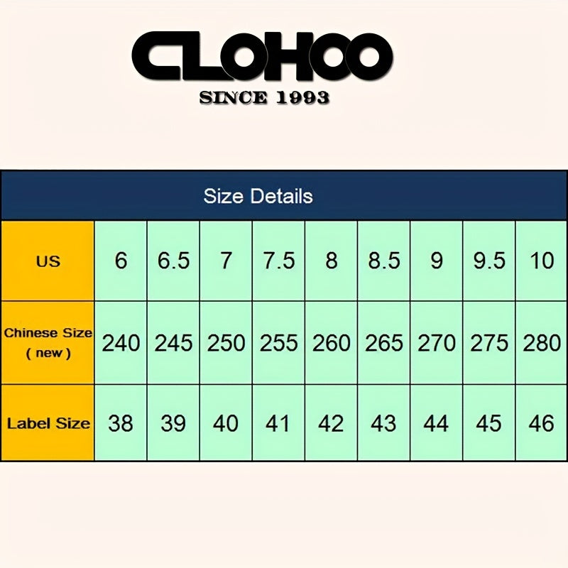 CLOHOO Leather Bit Loafers Casual Slip On Flat Shoes Men's Footwear