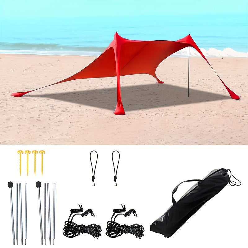 Portable Beach Tent Camping Canopy Beach Shelter For Outdoor Activities