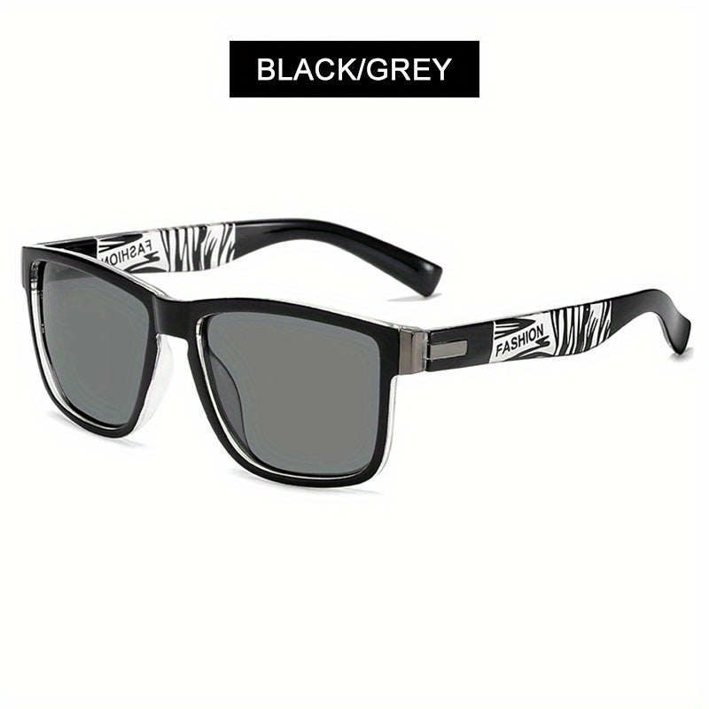 Sports Polarized Sunglasses Square UV400 Protection Glasses