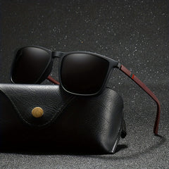 Square Polarized Sunglasses Lightproof UV400