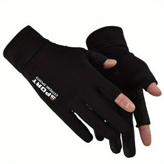 Summer Anti slip Cycling Gloves Thin Half Finger Gloves