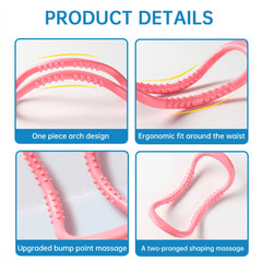 3pcs Yoga Stretching Ring Pilates Training Ring for Chest Expansion Workouts