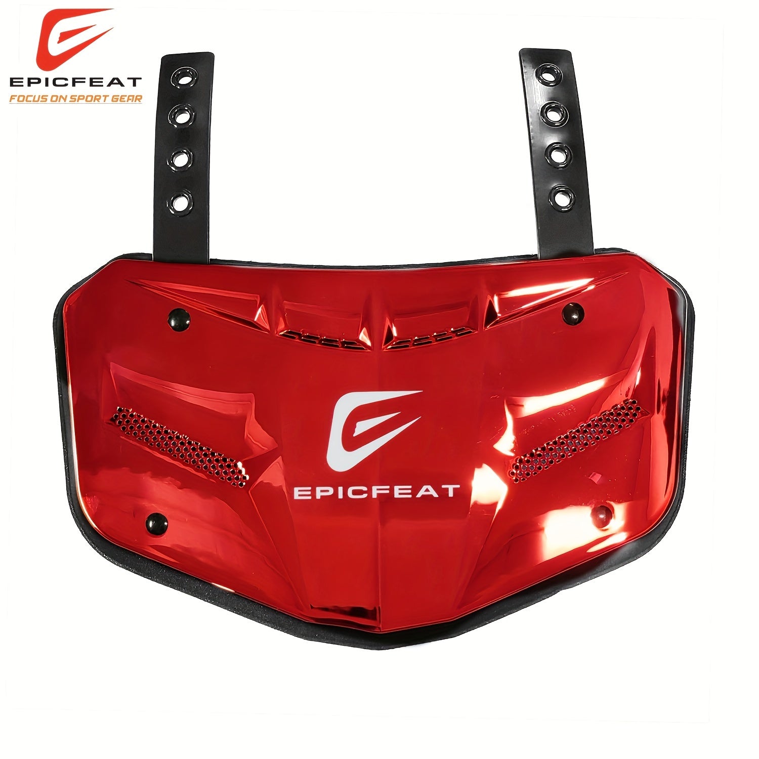 EPICFEAT Football Back Protector Back Plate With Foam Liner And Screws