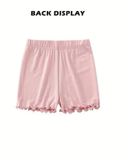 Girl Modal Shorts Breathable High Stretch Bottoming Shorts Skirt Underwear