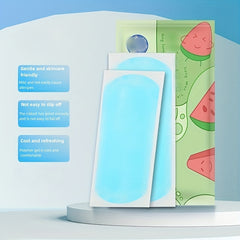 10 Packs Cartoon Ice Cooling Stickers - Fever Mobile Phone Cooling
