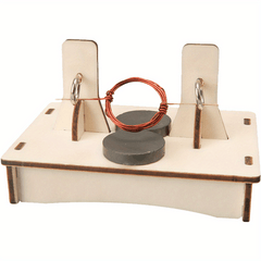 DIY Motor Material Kit Toys Wooden Toy Assembly Supplies