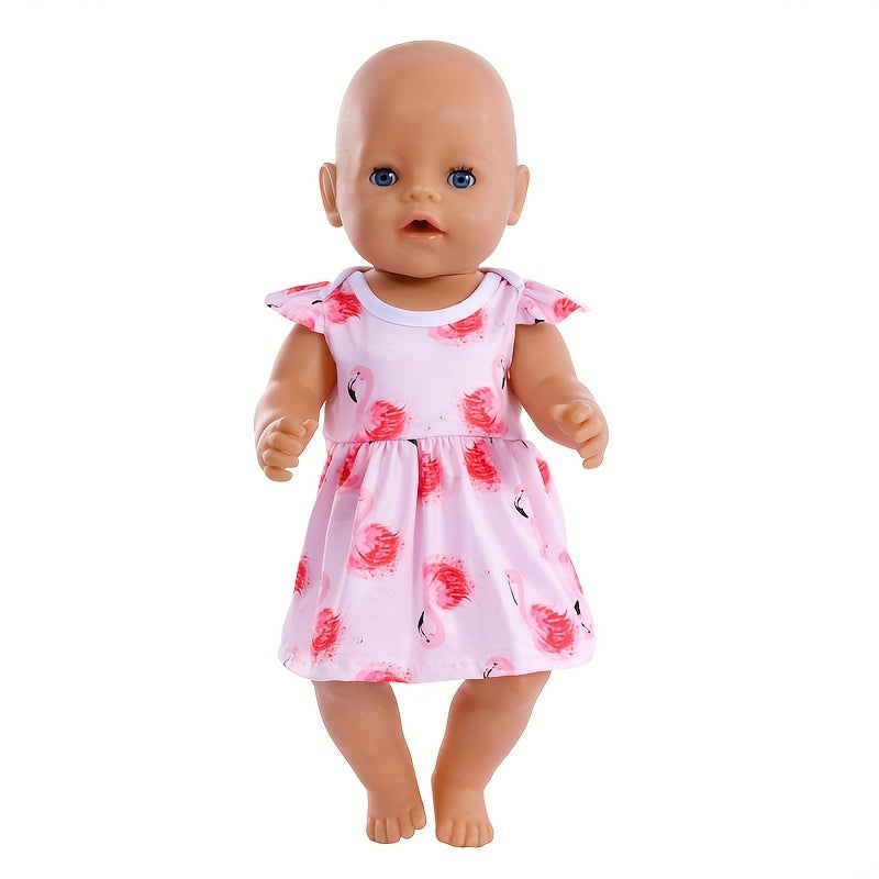 Magical Unicorn Fairy Tale Dress for 17-18 Inch Dolls, Ages 3-6