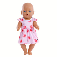 Magical Unicorn Fairy Tale Dress for 17-18 Inch Dolls, Ages 3-6