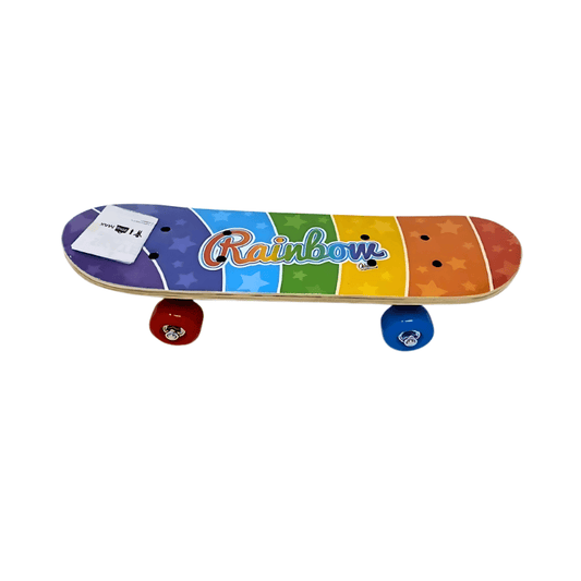 Rainbow Skateboard - Colorful Skateboard Deck for Skating