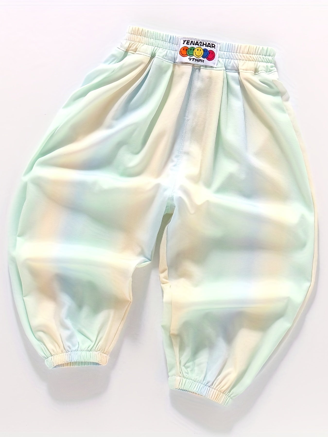 Toddler Girls Gradient Tie Dye Sweatpants Elastic Waist Casual Loose Sports