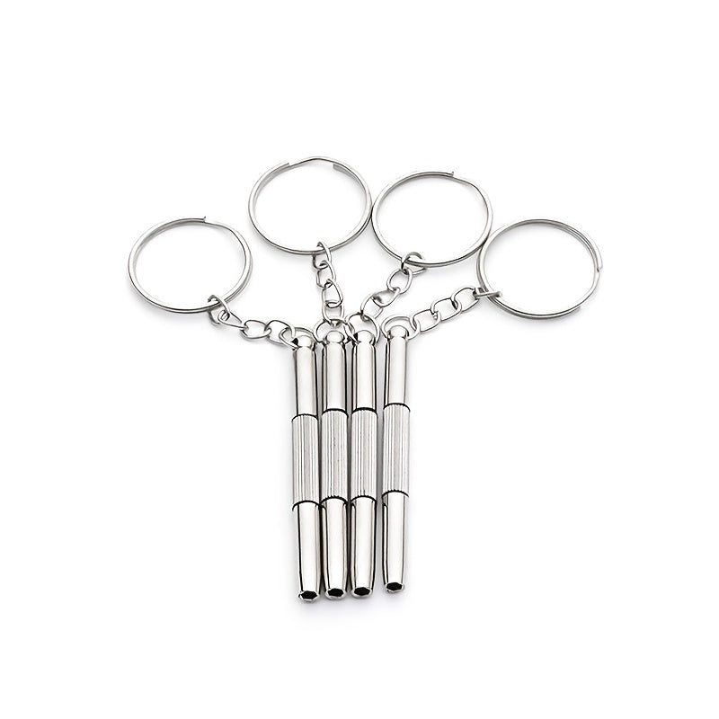 Portable Screwdriver Keychain for Glasses Repair