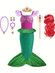 Mermaid Cosplay Costume & Accessories for Girls