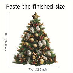 Christmas Tree Wall Decals Merry Christmas Wall Stickers