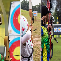 10pcs Archery Targets Standard Rings for Accurate Shooting Practice