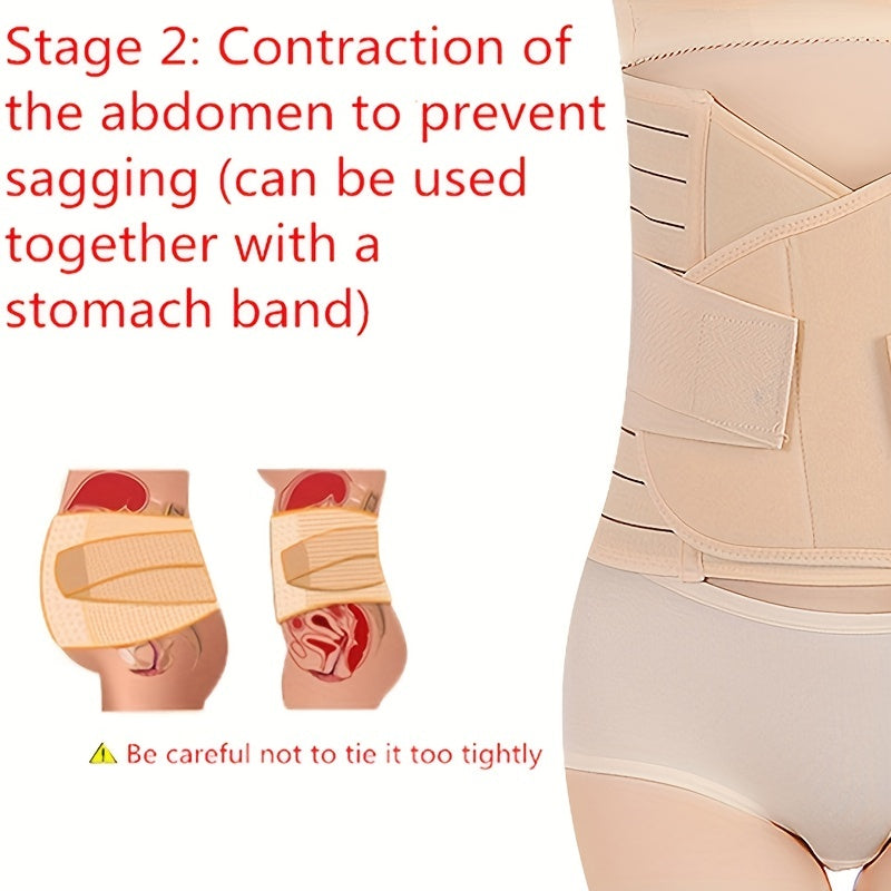 3pcs Waist Trainer Belts Tummy Control Wrap Women's Shapewear