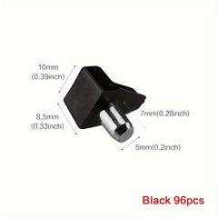 Cabinet Shelf Pegs Support Clips - Household Storage Organization