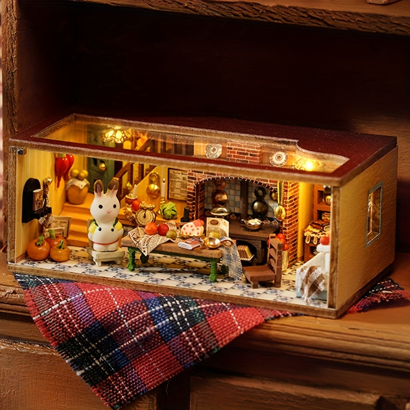 DIY Small House 3D Puzzle Micro Scene Decoration