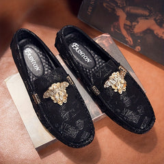 Men's Lightweight Comfortable Loafer Shoes Wear-resistant Non Slip Casual Shoes