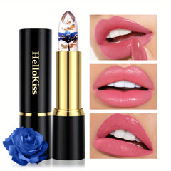 Nourishing Flower Jelly Lipstick Temperature Changing Smudge Proof