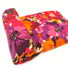 1yd Artificial Silk Fabric DIY Cloth Dress Quilt Cover Cut Size