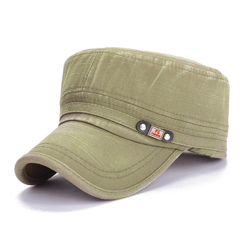 Unisex Flat Baseball Cap Snapback Sport Army Adjustable Size
