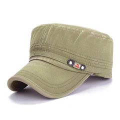 Unisex Flat Baseball Cap Snapback Sport Army Adjustable Size