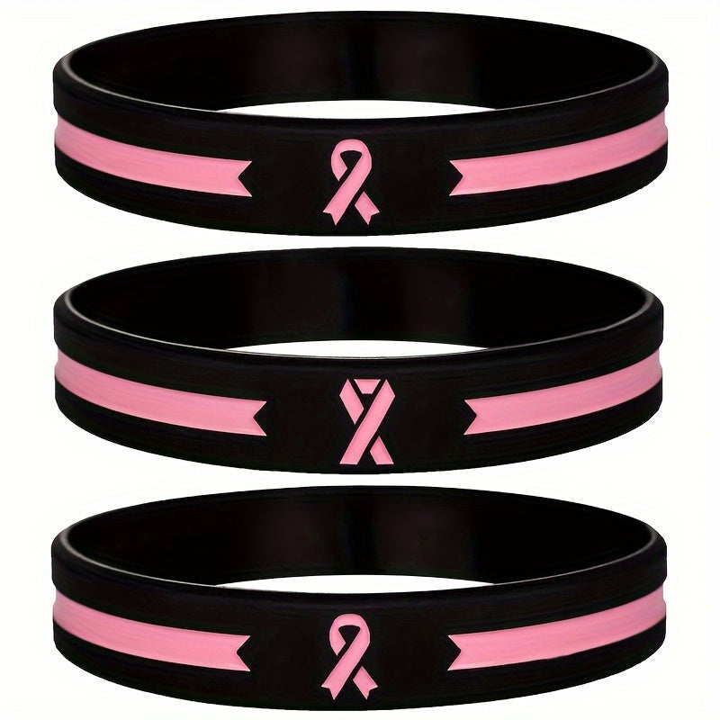 3pcs Baseball Sports Wristband Inspirational Bracelet Motivation Mode