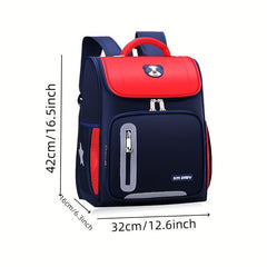Kids Reflective Backpack Waterproof Large Capacity School Bag