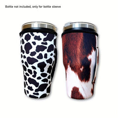 Cow Print 30oz Tumbler Sleeve Neoprene Insulated Cup Holder