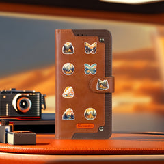 55pcs Adventure Camping Tent Stickers Rustic Nature Decals