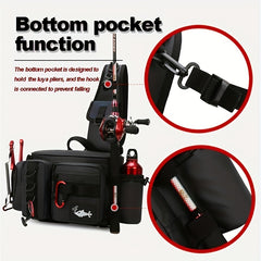 Camouflage Fishing Bag for Outdoor Fishing and Travel