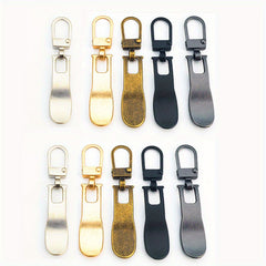 10pcs Zipper Sliders Replacement Kit DIY Clothing Decoration Sewing Tools