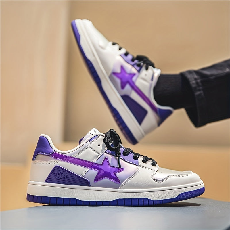 Men's Block Skate Shoes Non Slip Casual Shoes For Youth