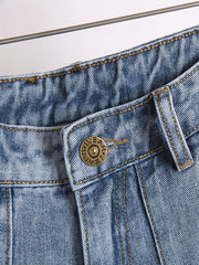 Men's Distressed Denim Shorts for Summer