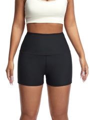 Sauna Sweat Running Shorts Women Compression Workout Exercise Body Shaping