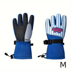 Kids Ski Gloves Winter Warm Waterproof Gloves