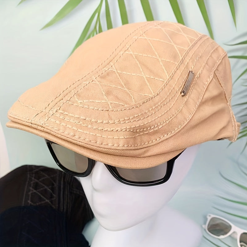 Adjustable Mens Peaked Cap for Outdoor Sport