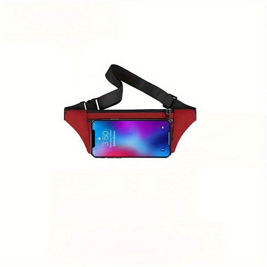 Outdoor Waist Bag Large Capacity Anti-splash Cash Mobile Phone Bag