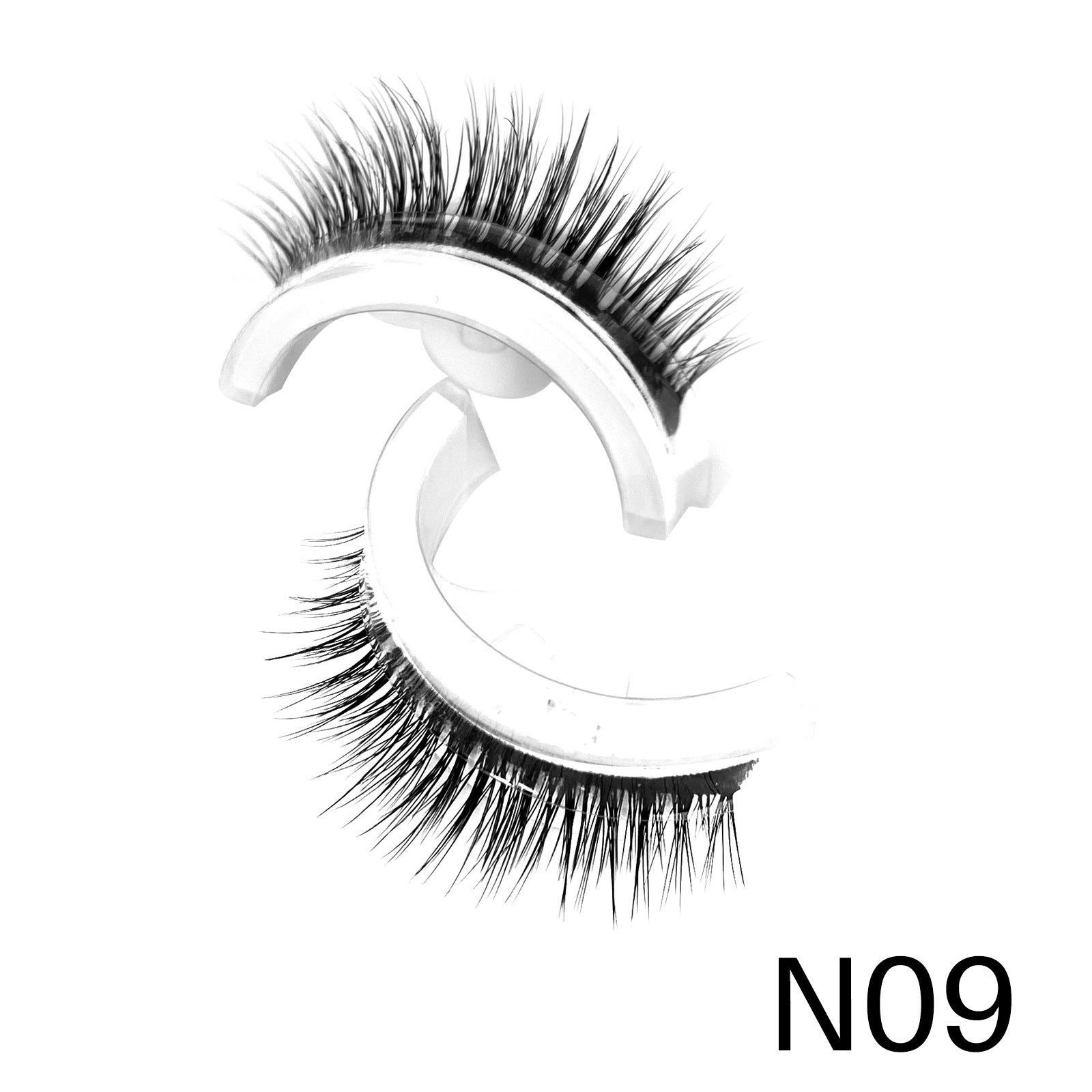 Self Adhesive Reusable Full Strip Eyelashes Thick Natural Makeup False Lashes