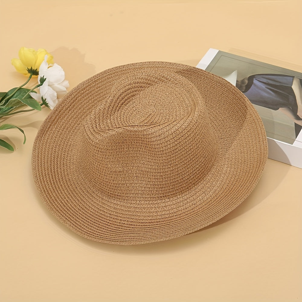 Grass Paper Sunshade Men's Straw Hat