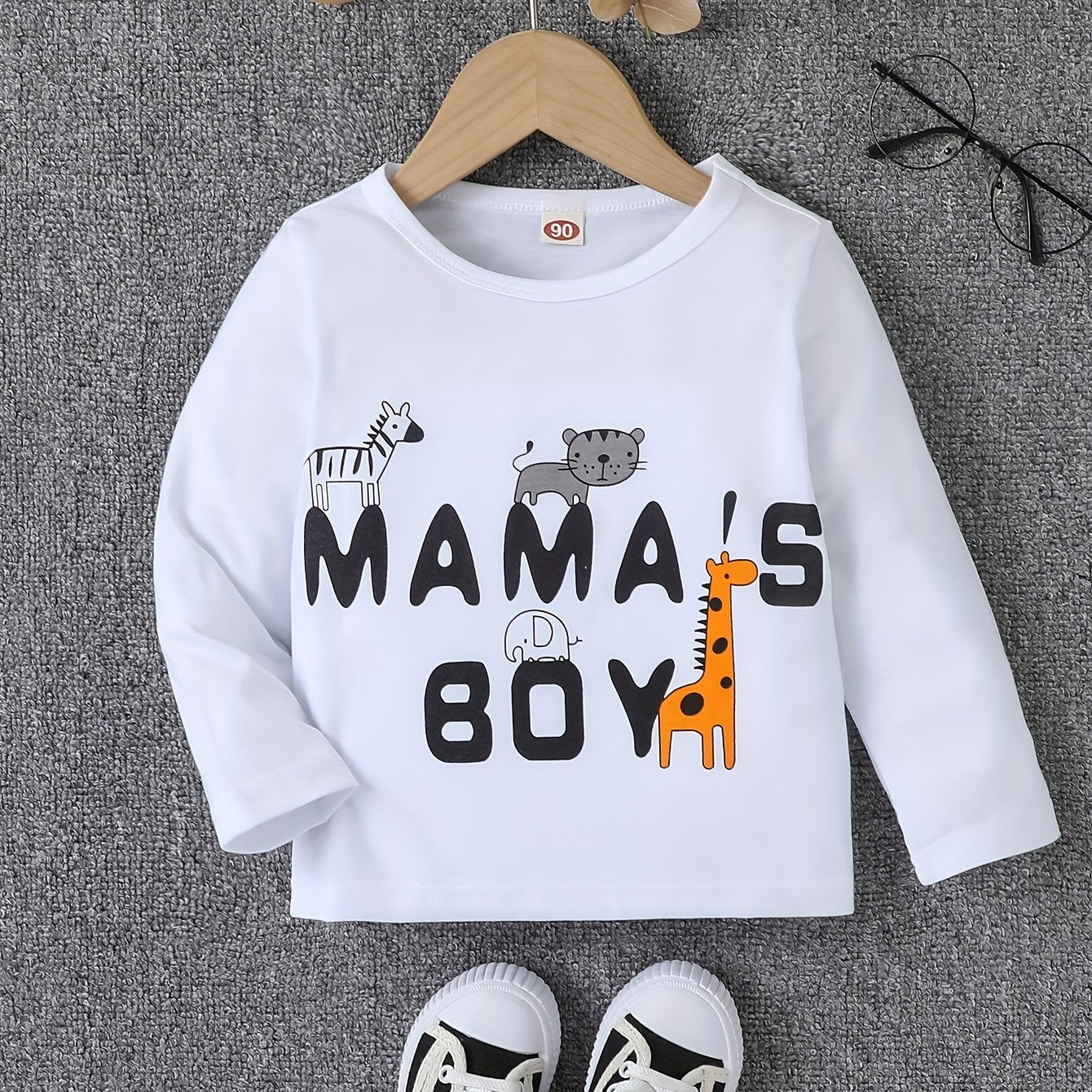 MAMA'S BOY Boys Sweatshirt for Spring Fall
