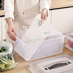 Large Capacity Drain Sealing Box with Lids & Removable Tray