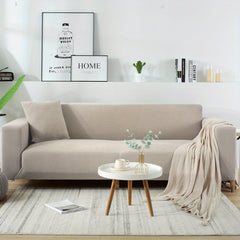 Polar Fleece Sofa Slipcover Non-Slip Couch Cover Furniture Protector