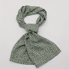 Leopard Print Scarf Vintage Casual Women Shawl Outdoor Windproof
