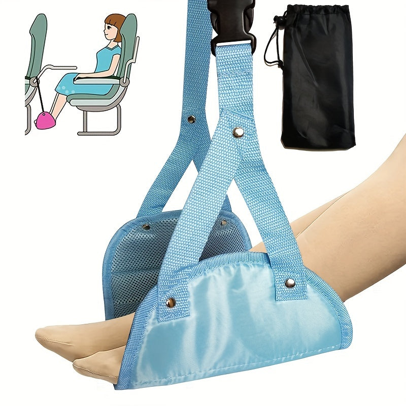 Airplane Footrest Hammock Leg Rest Travel Accessory