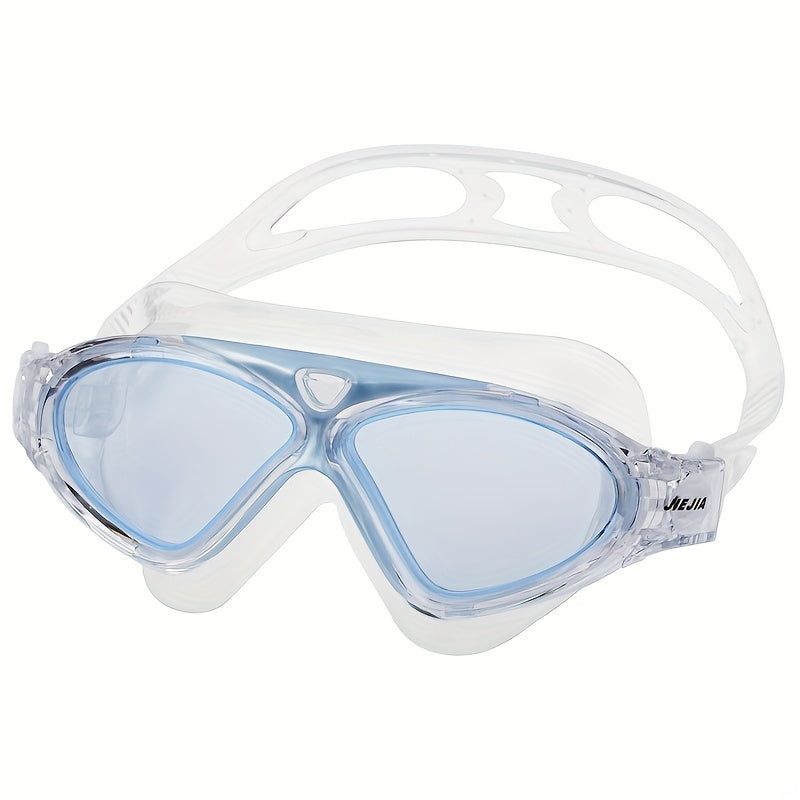 Transparent Waterproof Swimming Goggles Anti fog Large Frame Swimming Goggles