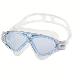 Transparent Waterproof Swimming Goggles Anti fog Large Frame Swimming Goggles
