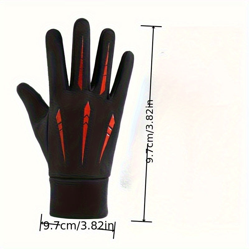 Warm Anti Slip Touch Screen Winter Gloves - Waterproof for Ski Fishing Cycling