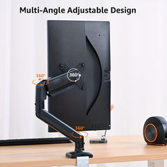Gas Spring Monitor Arm Single Monitor Mount 13-28 cm Adjustable Stand