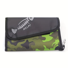Outdoor Fishing Tackle Bag with Carabiner - Shoulder Backpack for Sea Fishing